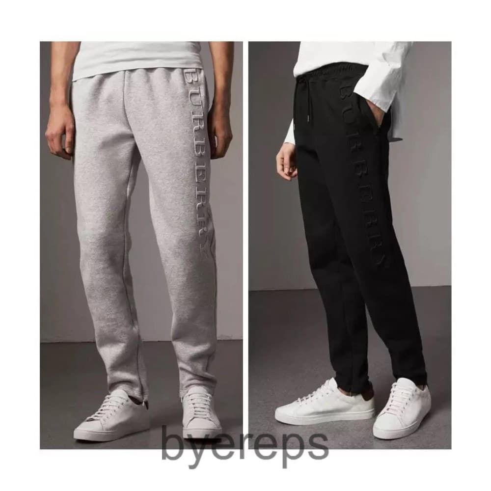 Burberry Name Embroidered Sweatpants