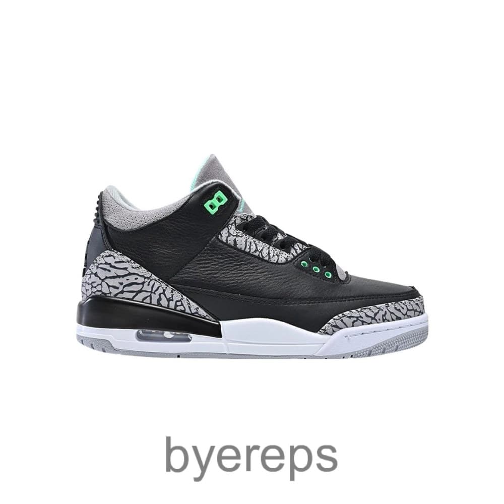 Jordan 3 Green Glow