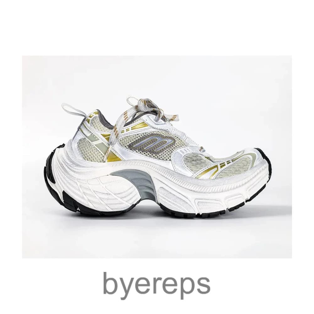 Balenciaga 6xl Sneakers White-Yellow