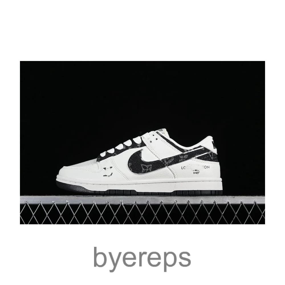 SB Dunk Low LV White/Beige Black