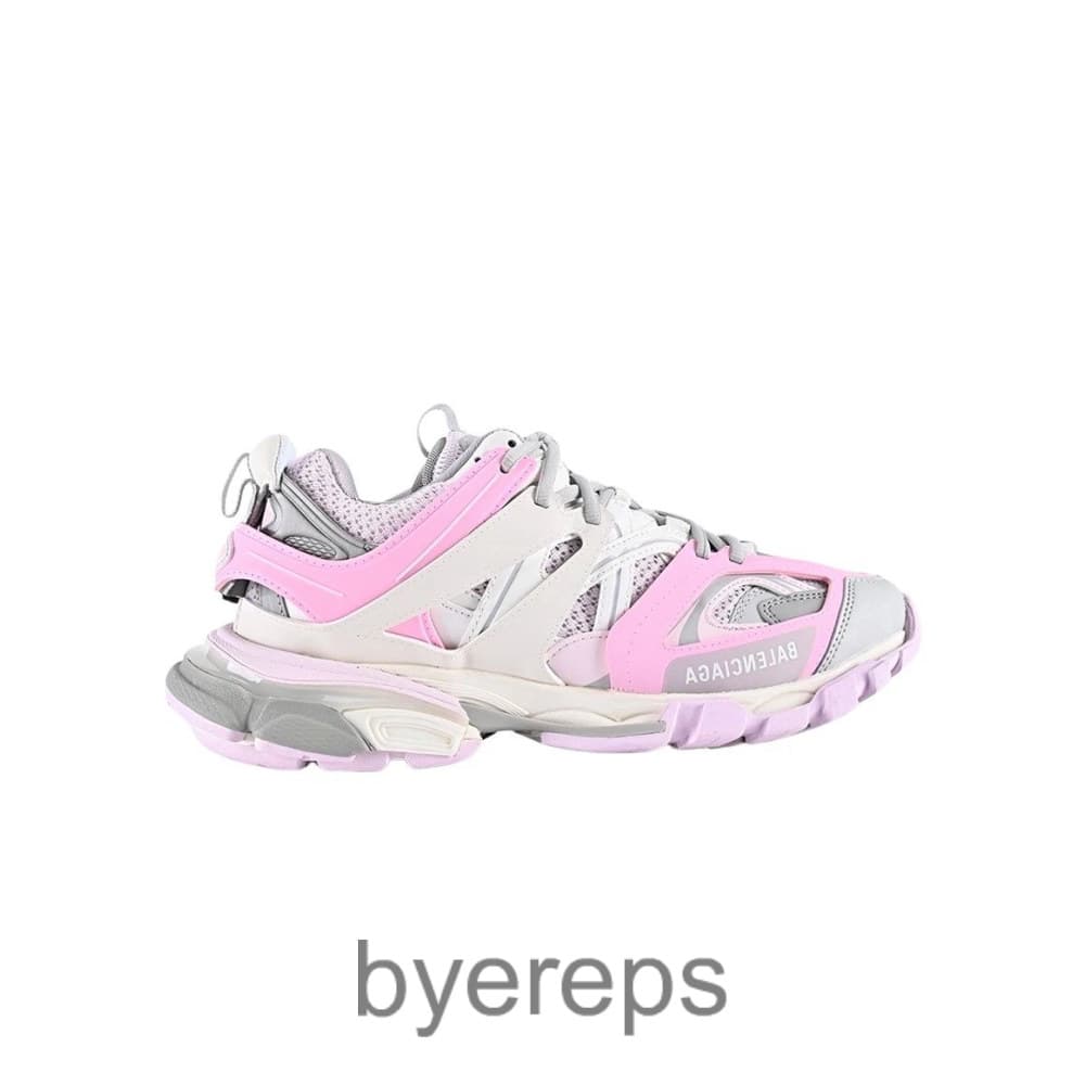 Balenciagaciaga Pink Track Led Sneakers