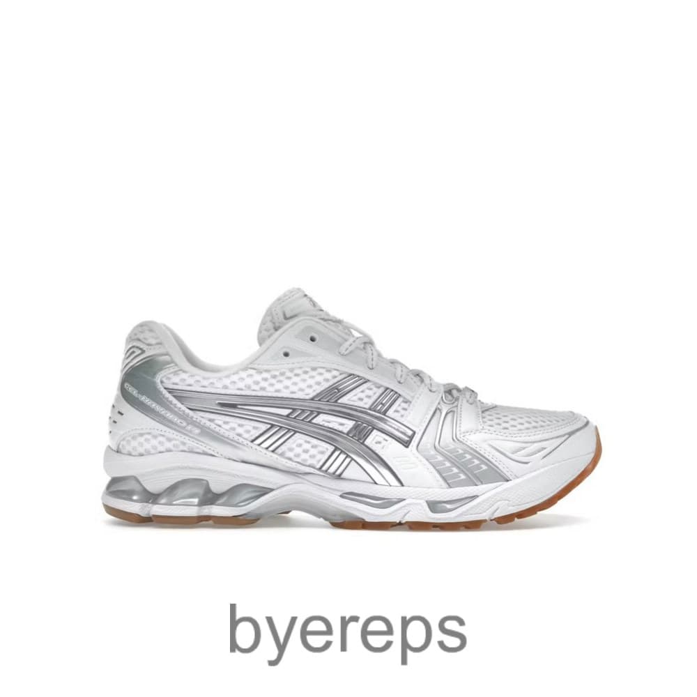Asics Gel-Kayano 14 A.P.C. White Pure Silver