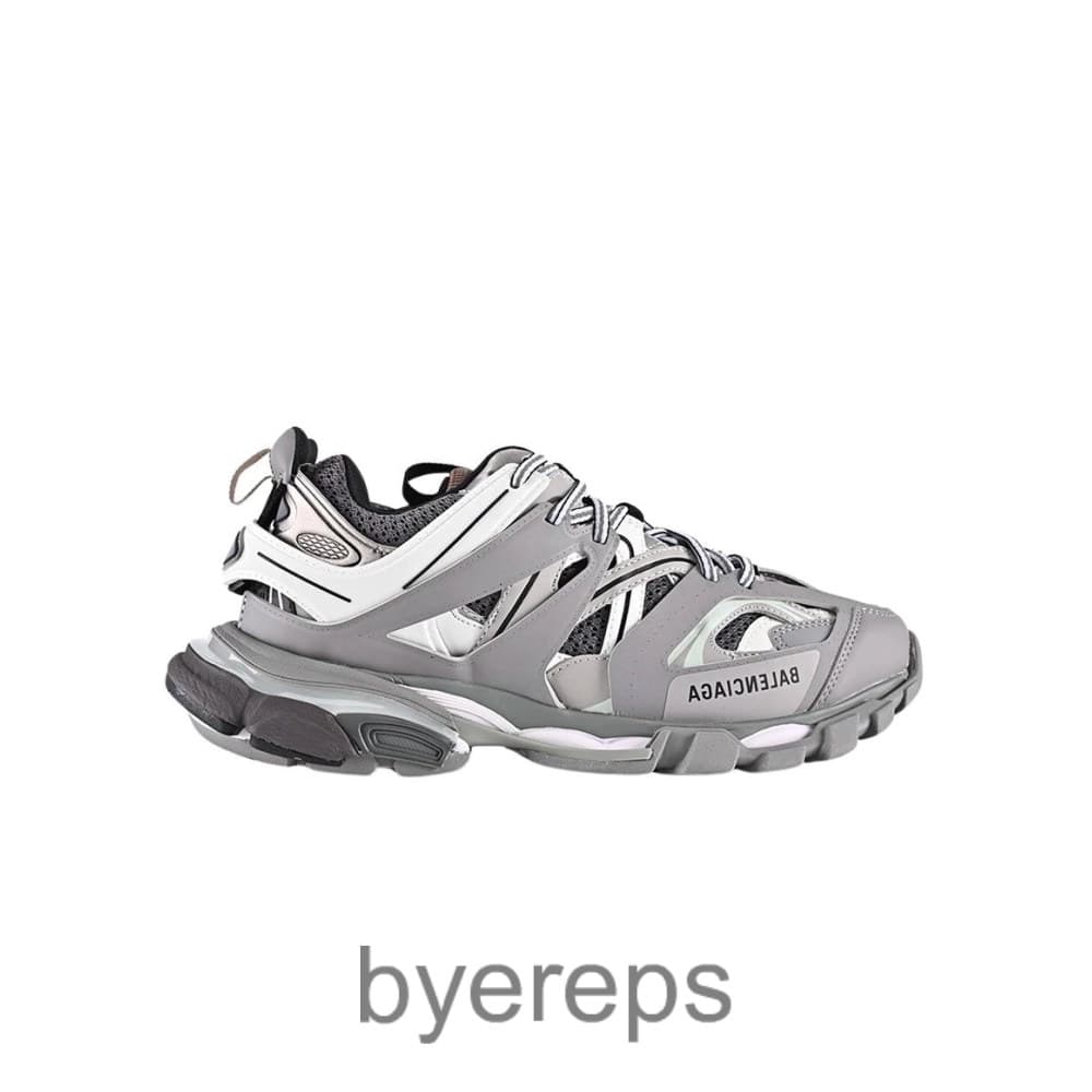 Balenciaga Track Trainer Grey White Led