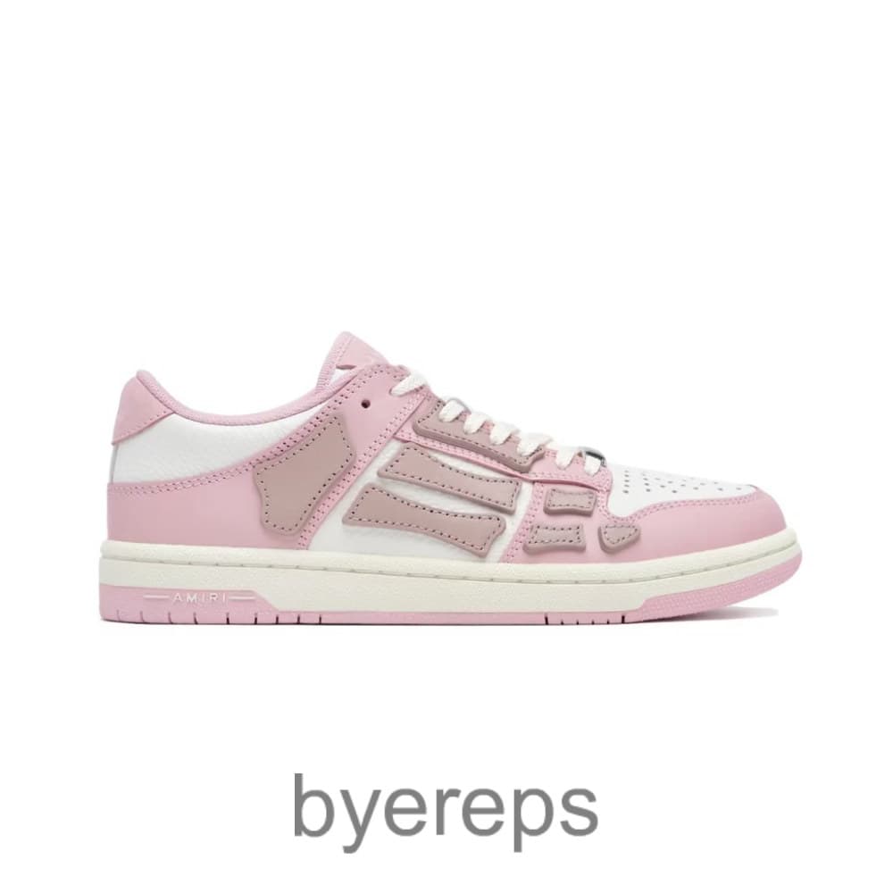 Amiri Skel Top Low Baby Pink