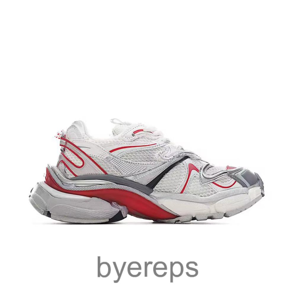 Balenciaga Runner 2 White Grey Red