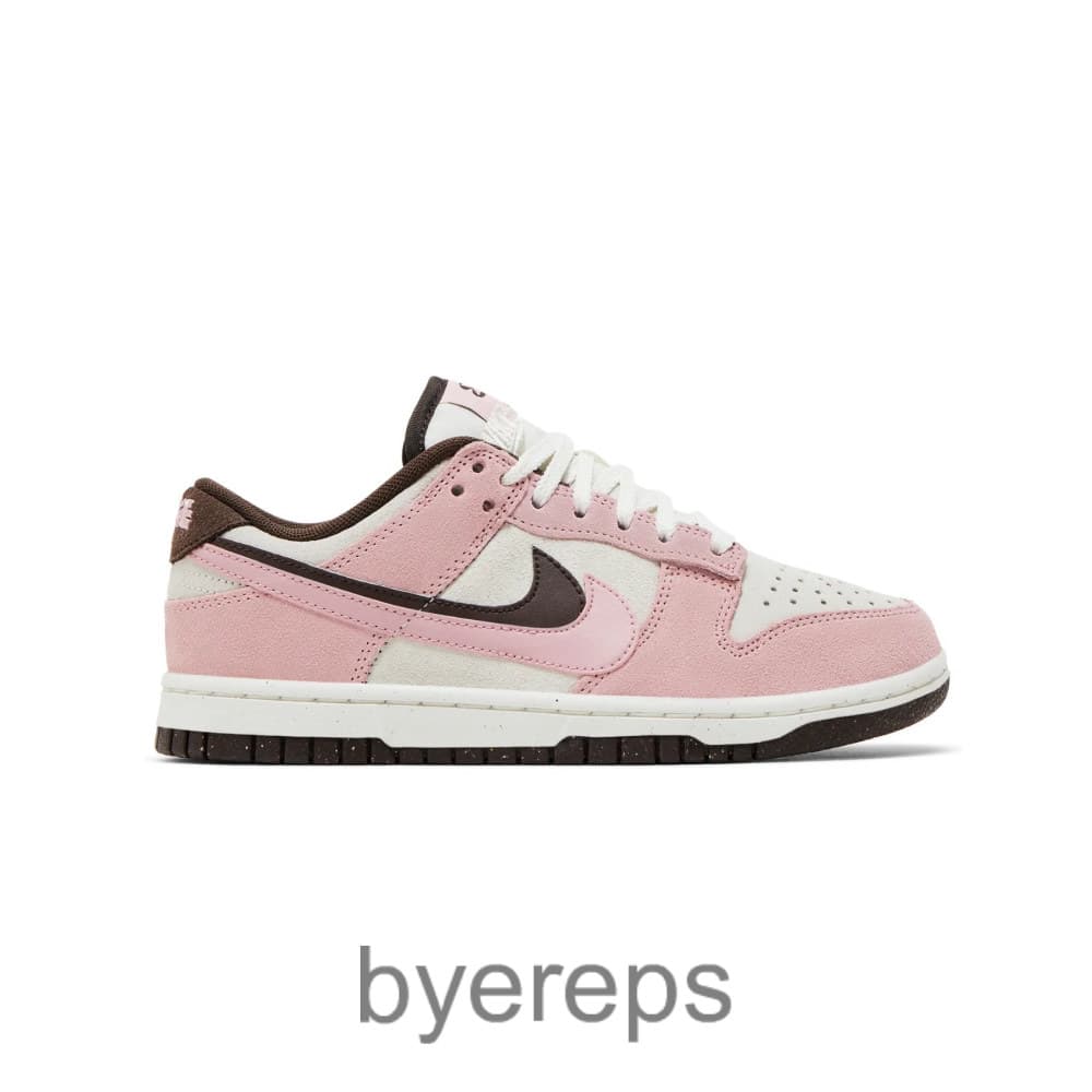 Nike Dunk Low Double Swoosh Pink Womens