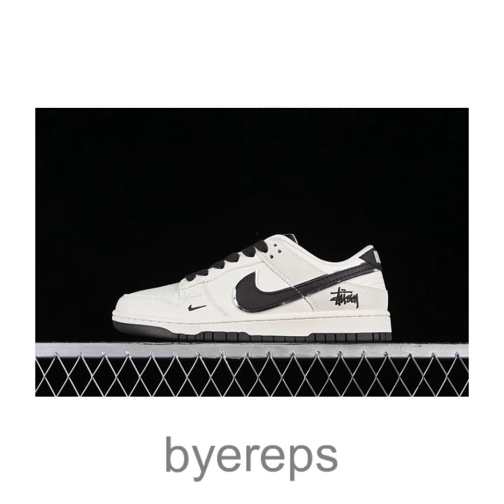 Stussy X SB Dunk Low Off White/Black