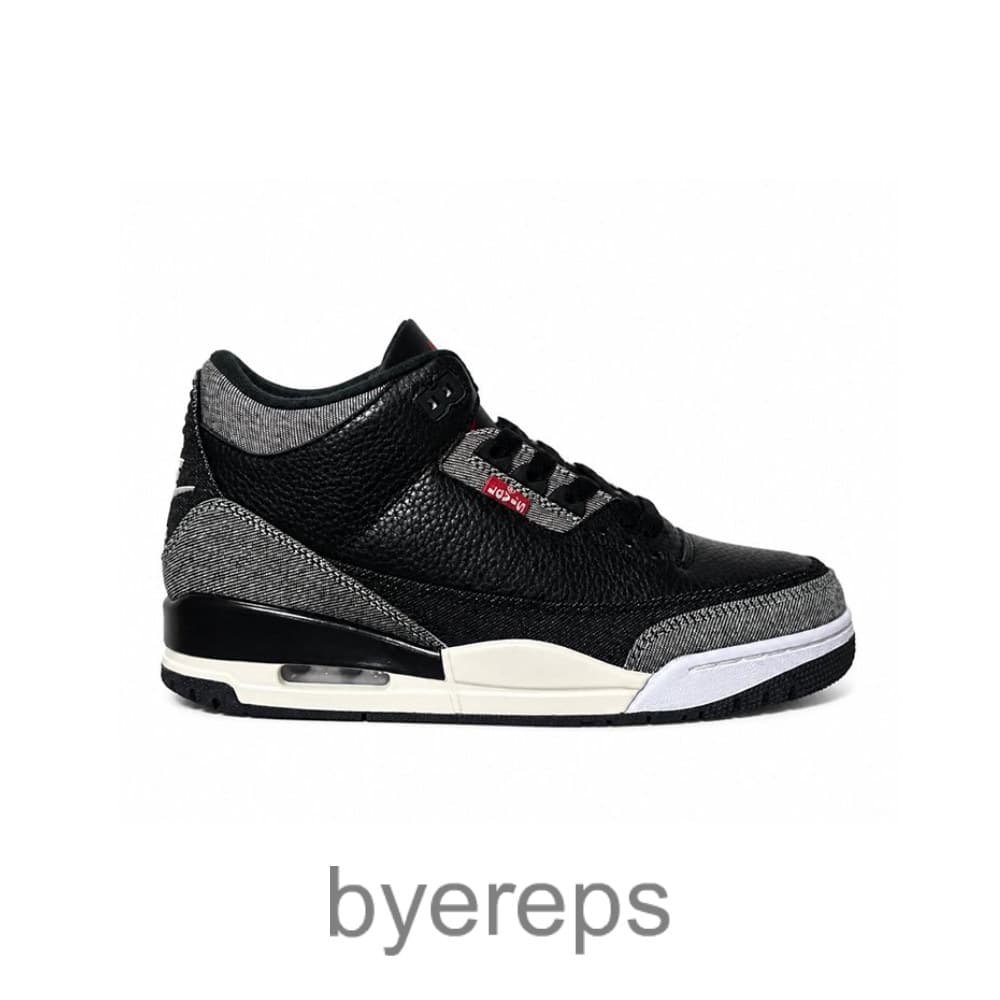 Levi'S X Air Jordan 3 Retro Black