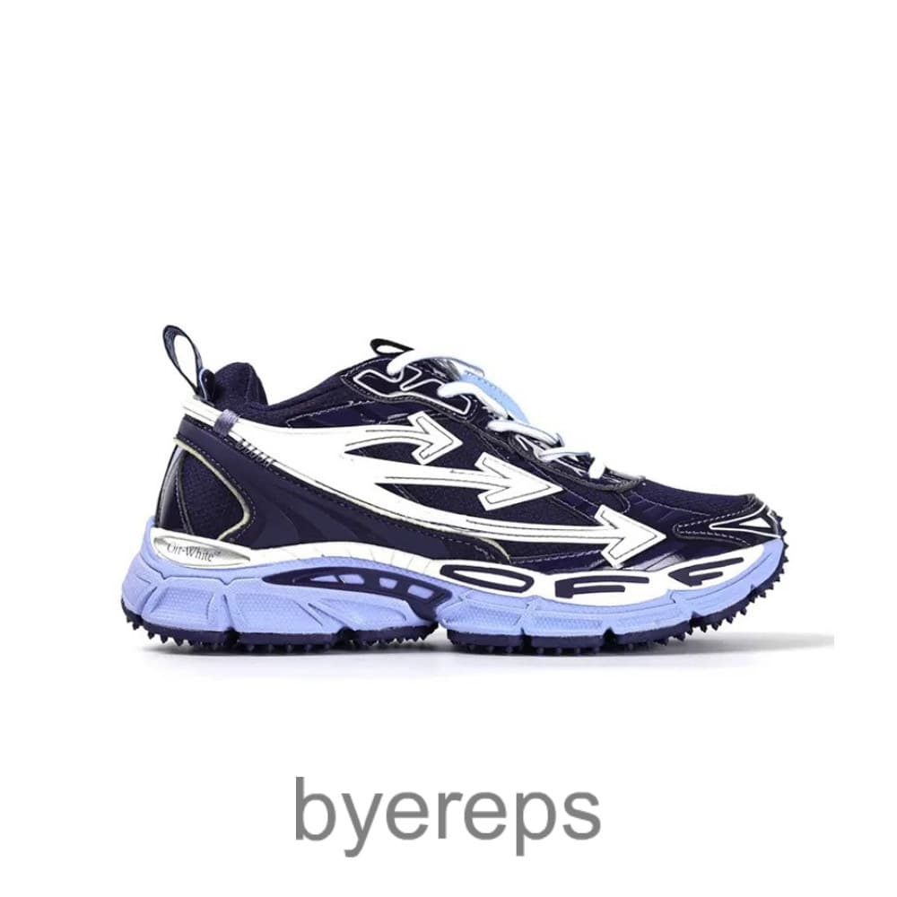 Off White Be Right Back Navy Blue