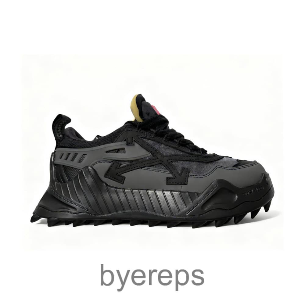 Off-White Odsy-1000 Black Grey Fuchsia