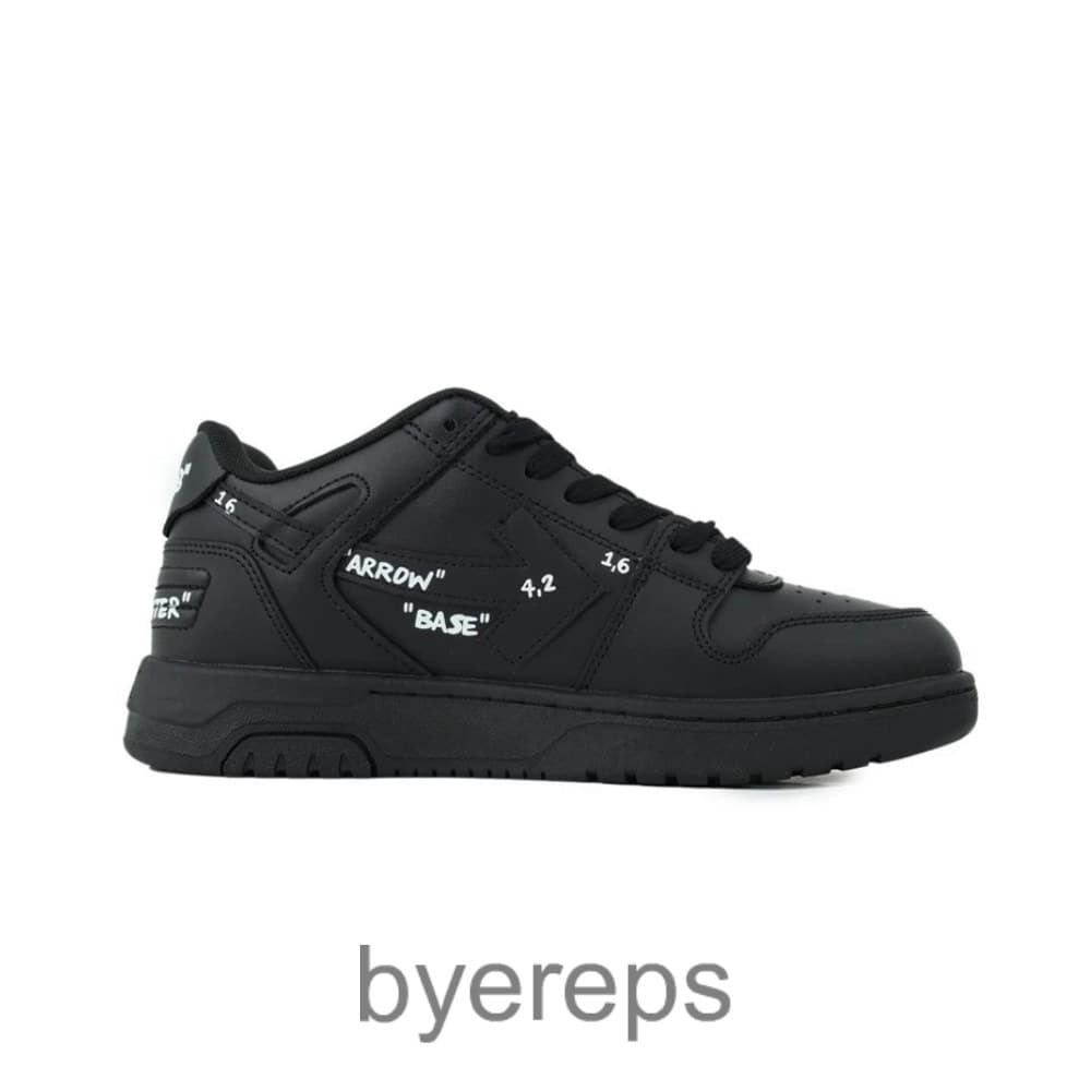 Off-White Out Of Office Graffiti Outsole Black