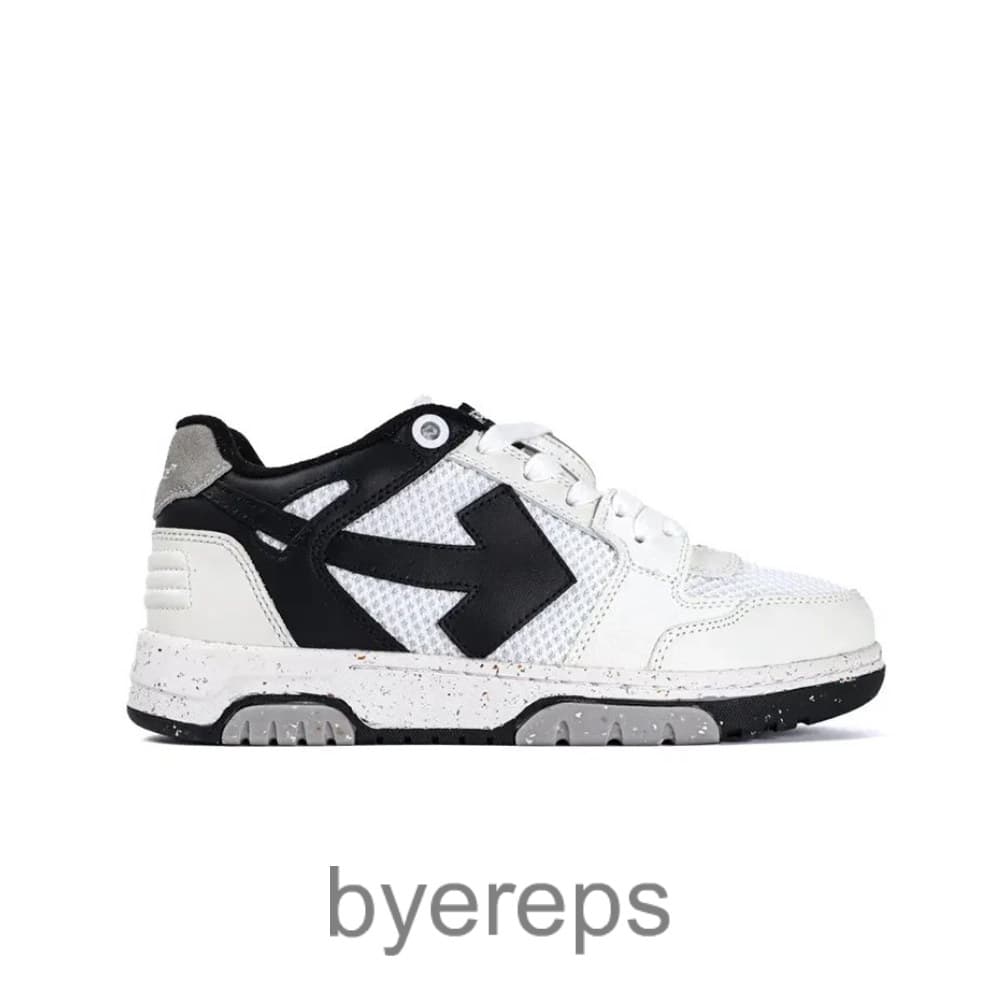 Off-White Out Of Office Slim White Black Speckled