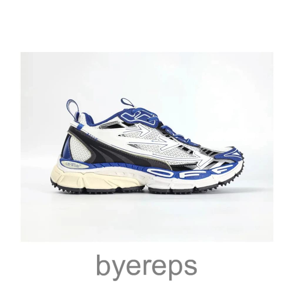 Off-White Be Right Back White Blue Black