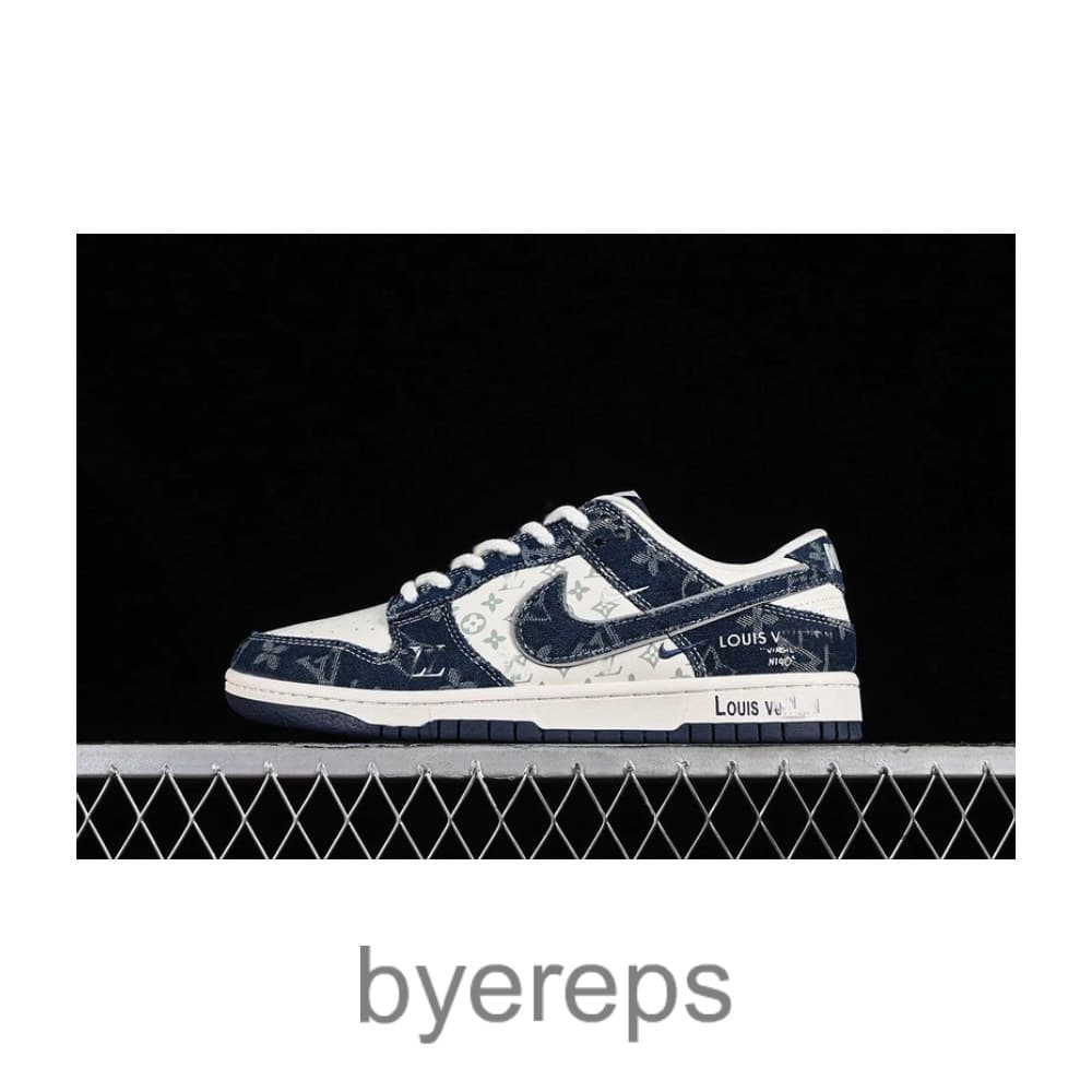 SB Dunk Low LV White/Blue/Grey