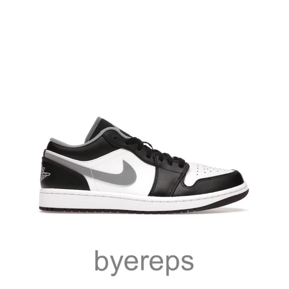 Jordan 1 Low Black White Grey