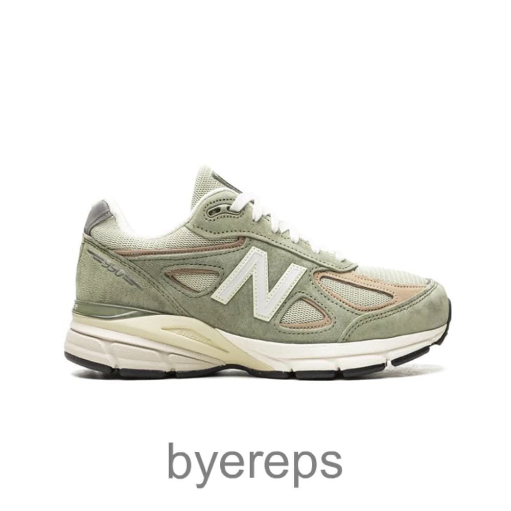 New Balance 990v4 Made In USA Olive Leaf