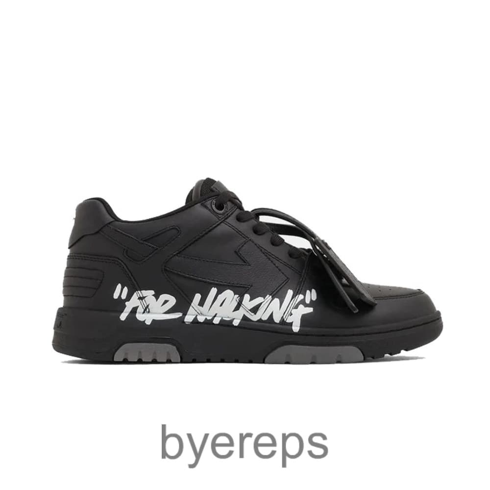 Off-White Out Of Office Ooo For Walking Black