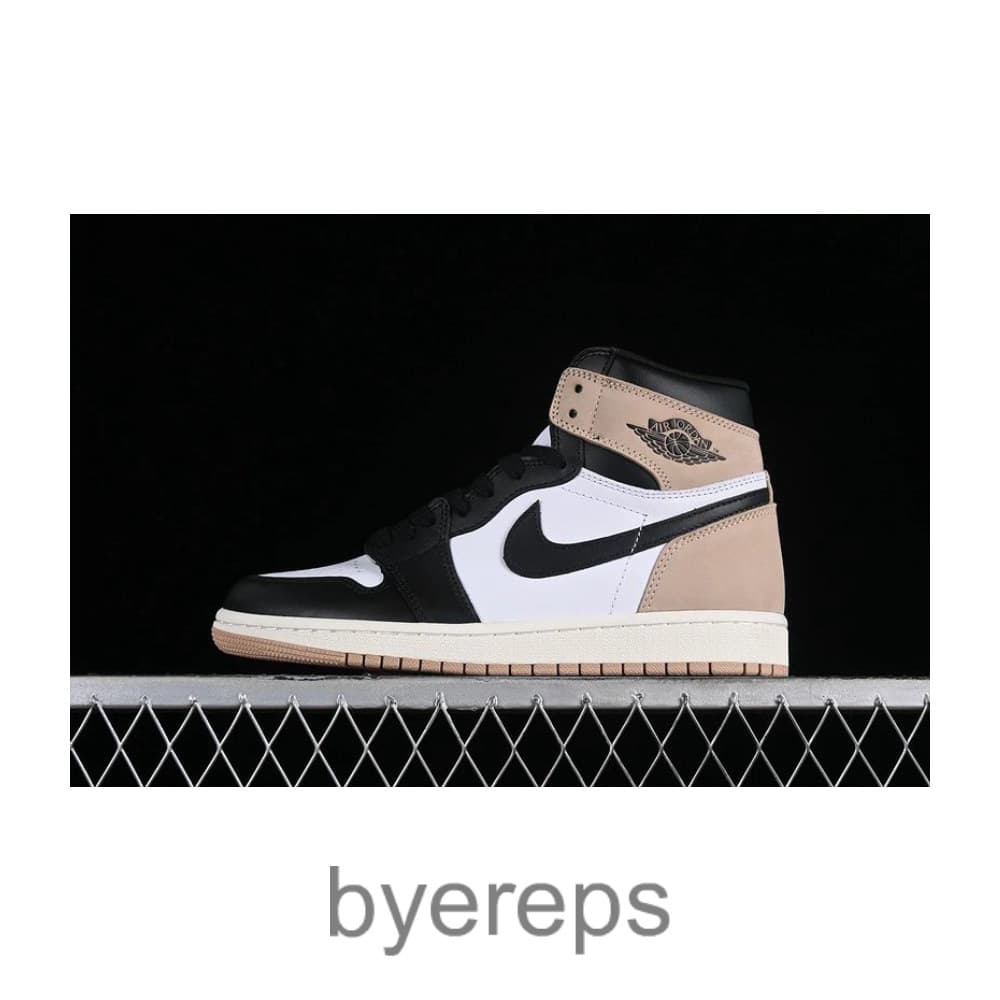 Air Jordan 1 High OG Latte Black/Legend Medium Brown/White/Sail