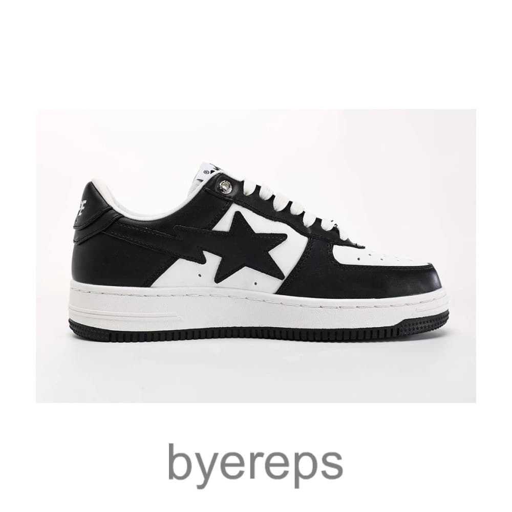 Bapesta #4 M1 Black Matter Leahter