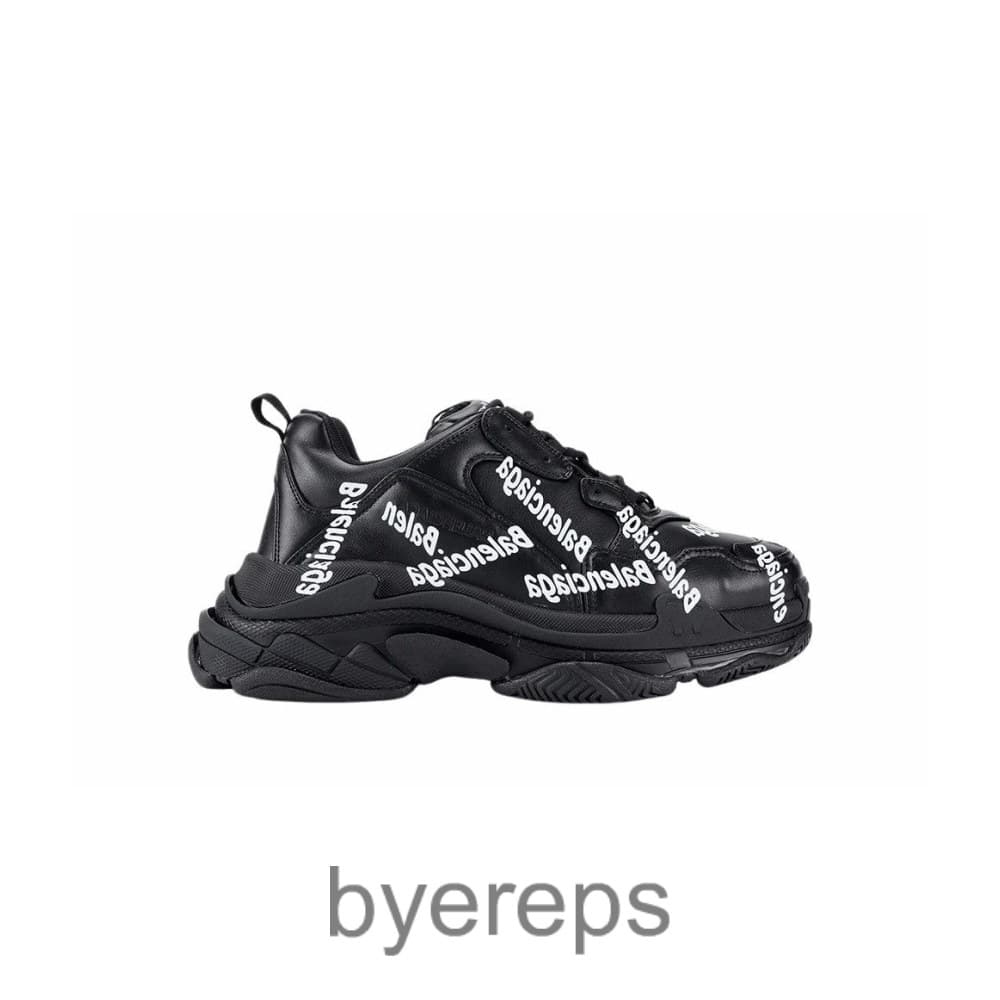 Balenciaga Triple-S Black Logo