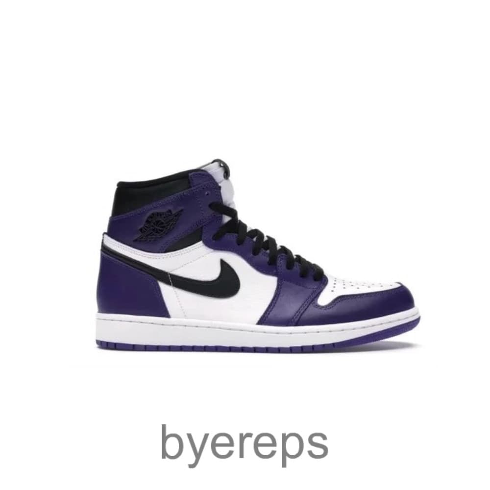 Jordan 1 High Court Purple White