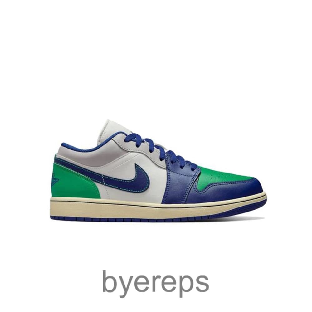 Air Jordan 1 Low Stadium Green/Deep Royal Blue