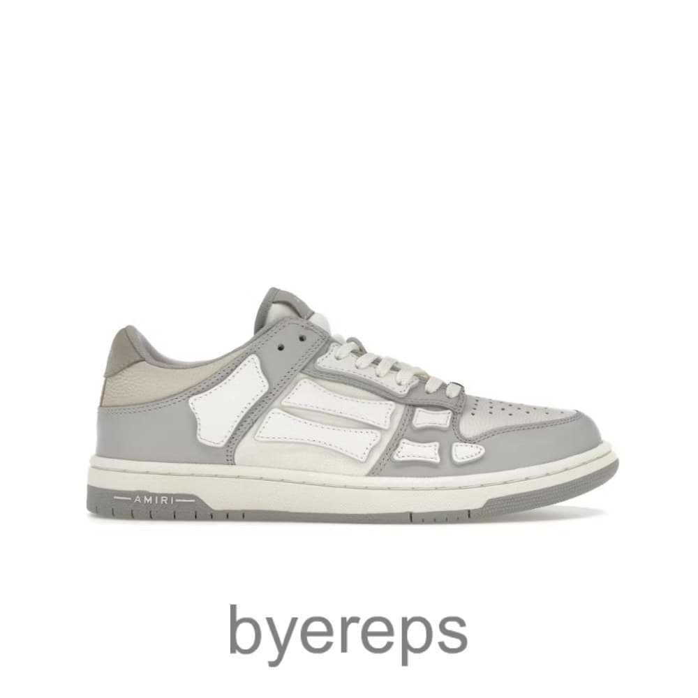 Amiri Skel Low Top Low Grey