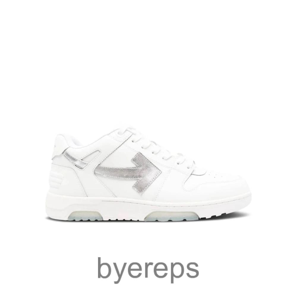 Off-White Out Of Office White Silver