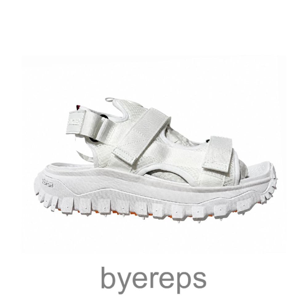 Moncler Trailgrip Vela Sandals White