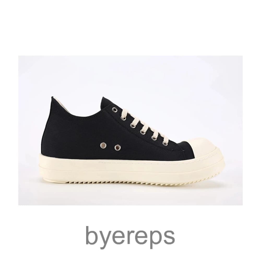 Rick Owens Drkshdw Low Cotton Nylon Black Milk