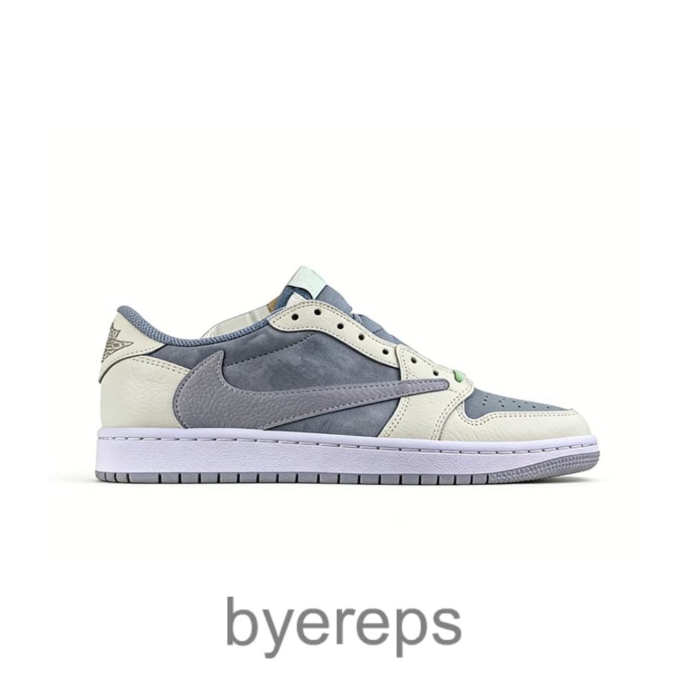 Travis Scott X Air Jordan 1 Low OG Blue White
