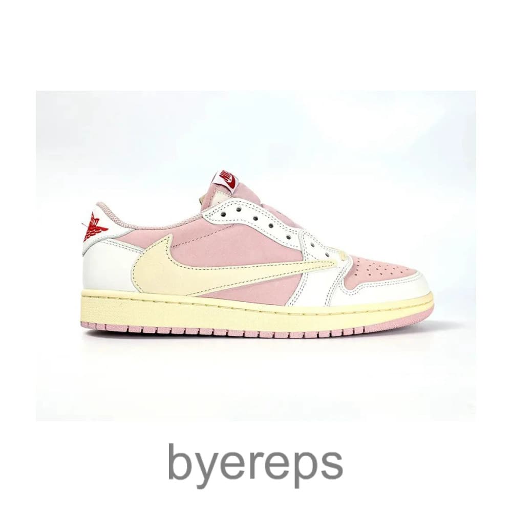 Travis Scott Air Jordan 1 Low OG White Pink Shy Pink
