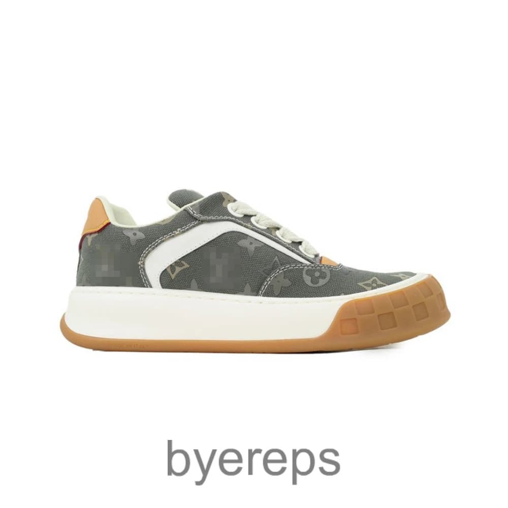 Loui Vui Tilted Sneakers Khaki Green