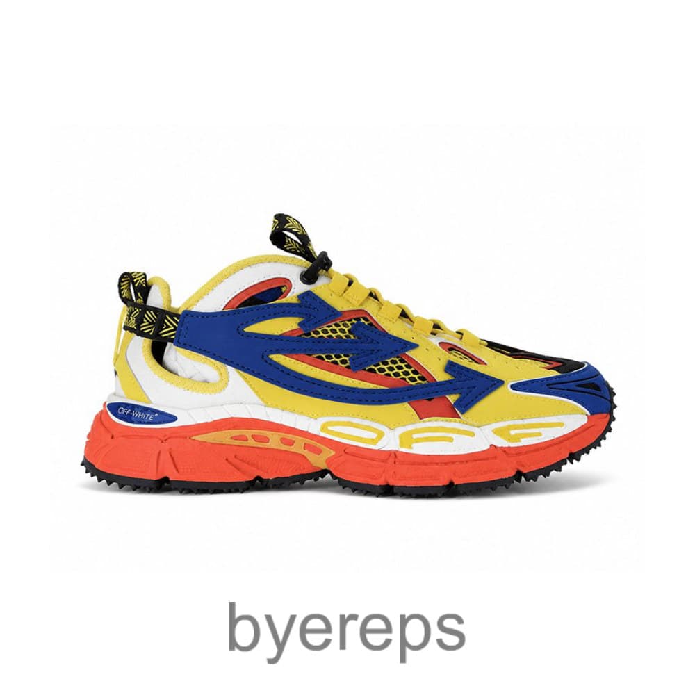 Off-White Be Right Back Yellow Multicolor
