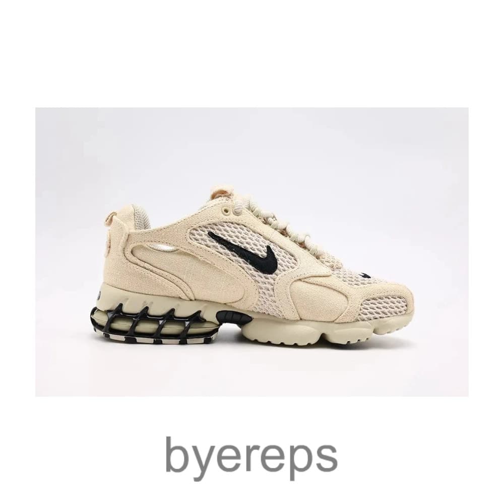 Air Zoom Spiridon Cage 2 Stussy Fossil