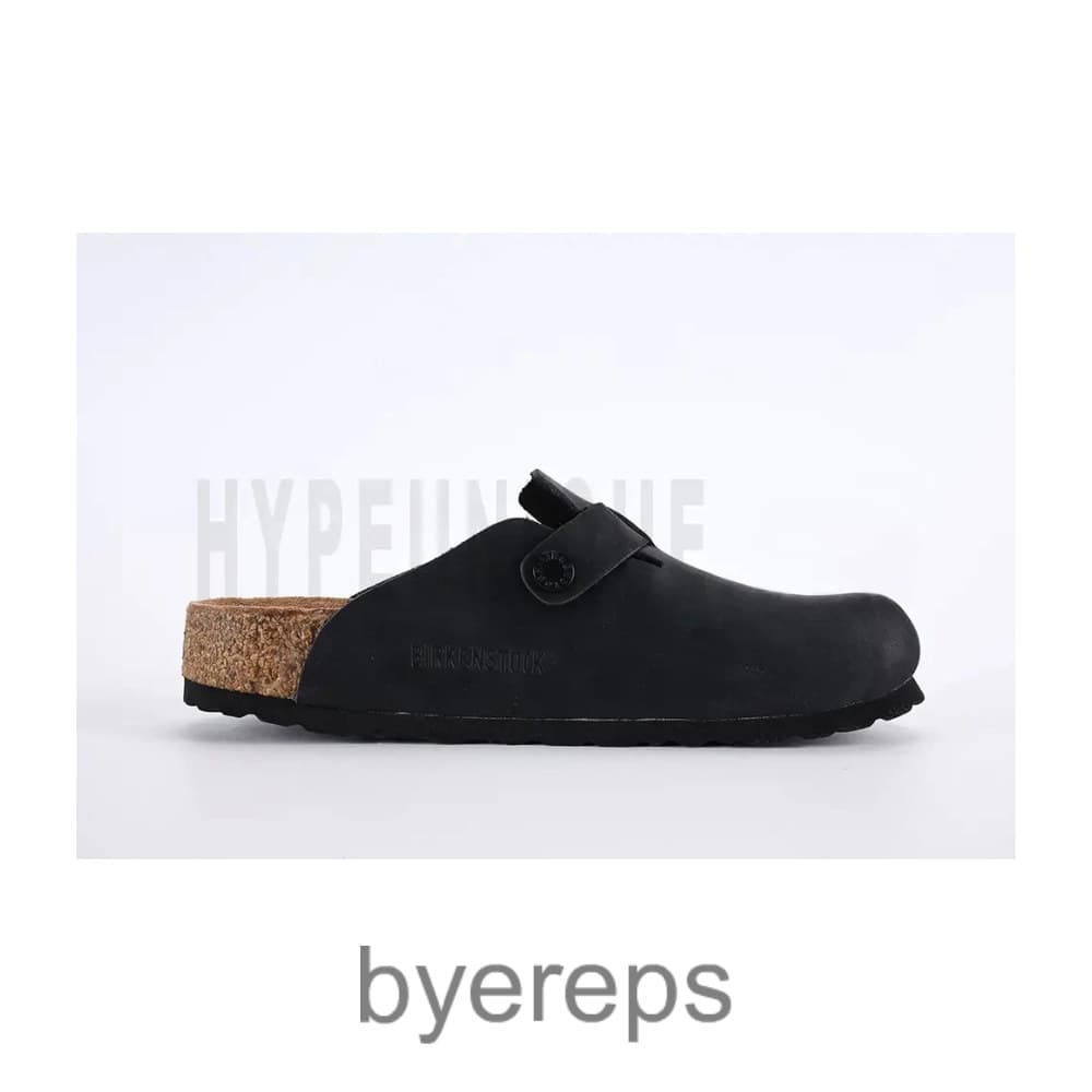 Birkenstock Boston Soft Suede Black