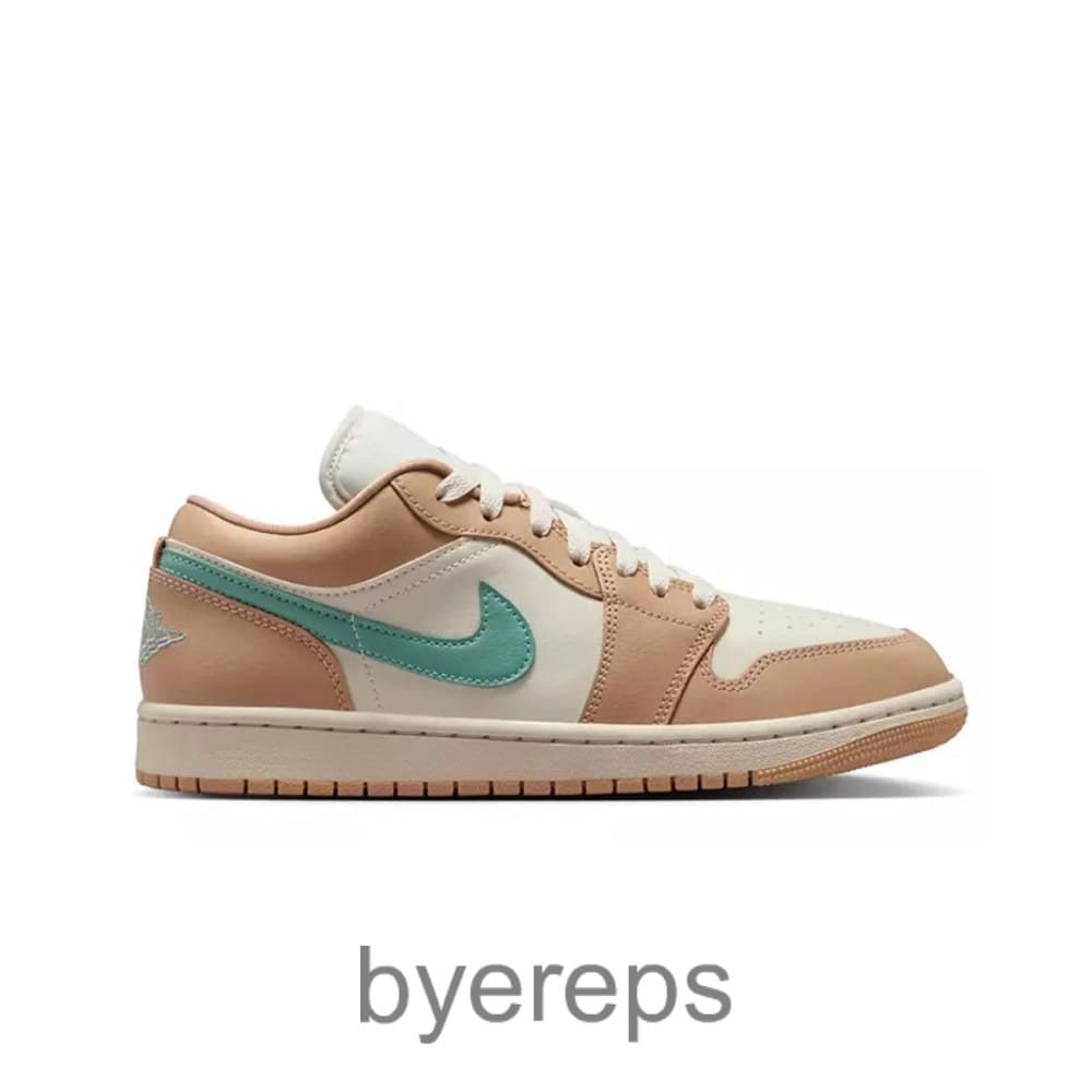Air Jordan 1 Low Light Orewood Brown Hemp