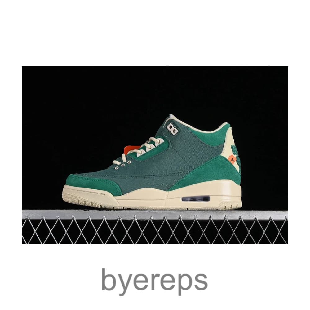 Nina Chanel Abney X Air Jordan 3 Retro Bicoastal/Black/Malachite/Fossil