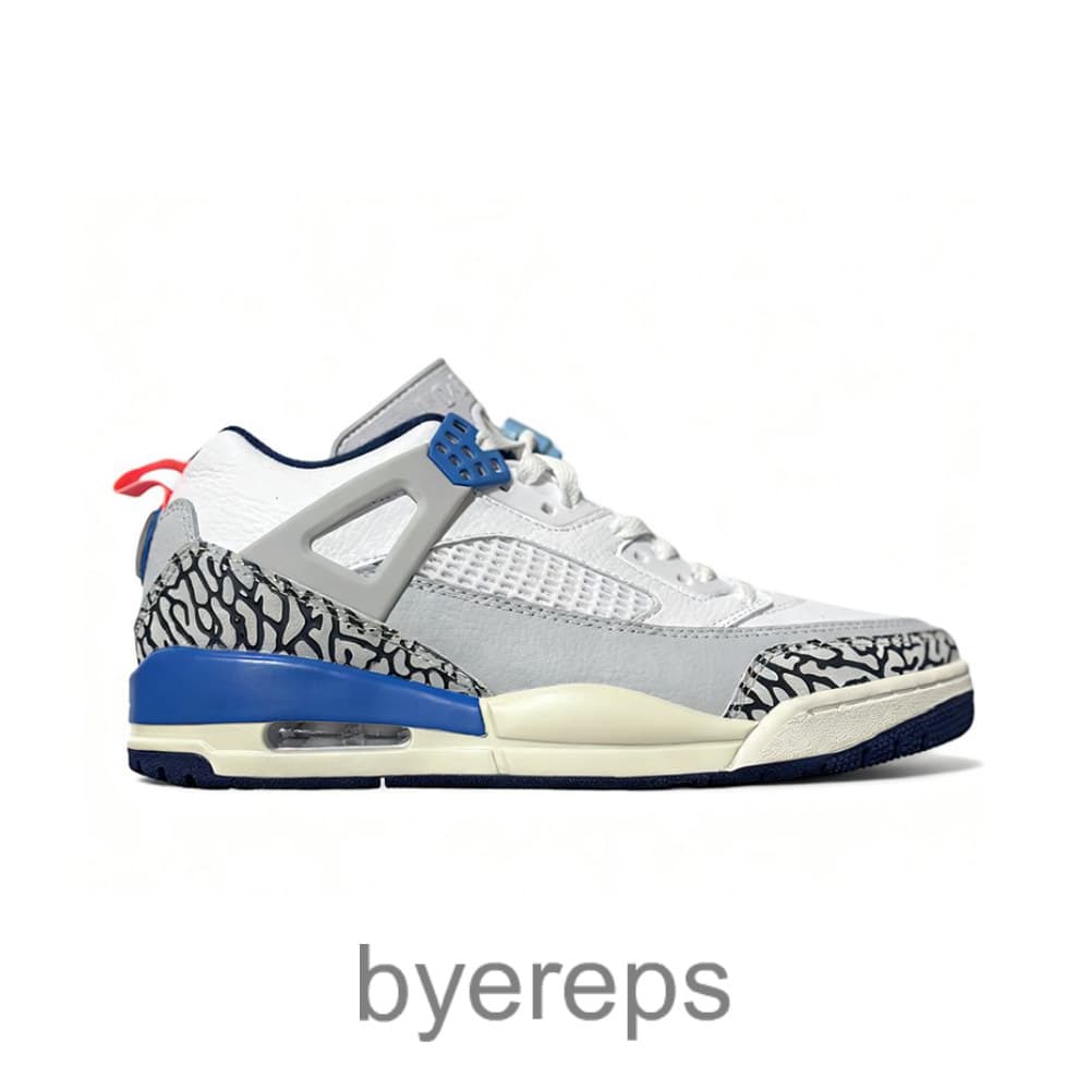 Air Jordan Spizike Low White Blue