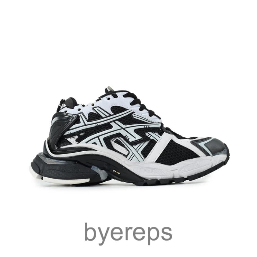 Balenciaga Runner Sneaker Black White
