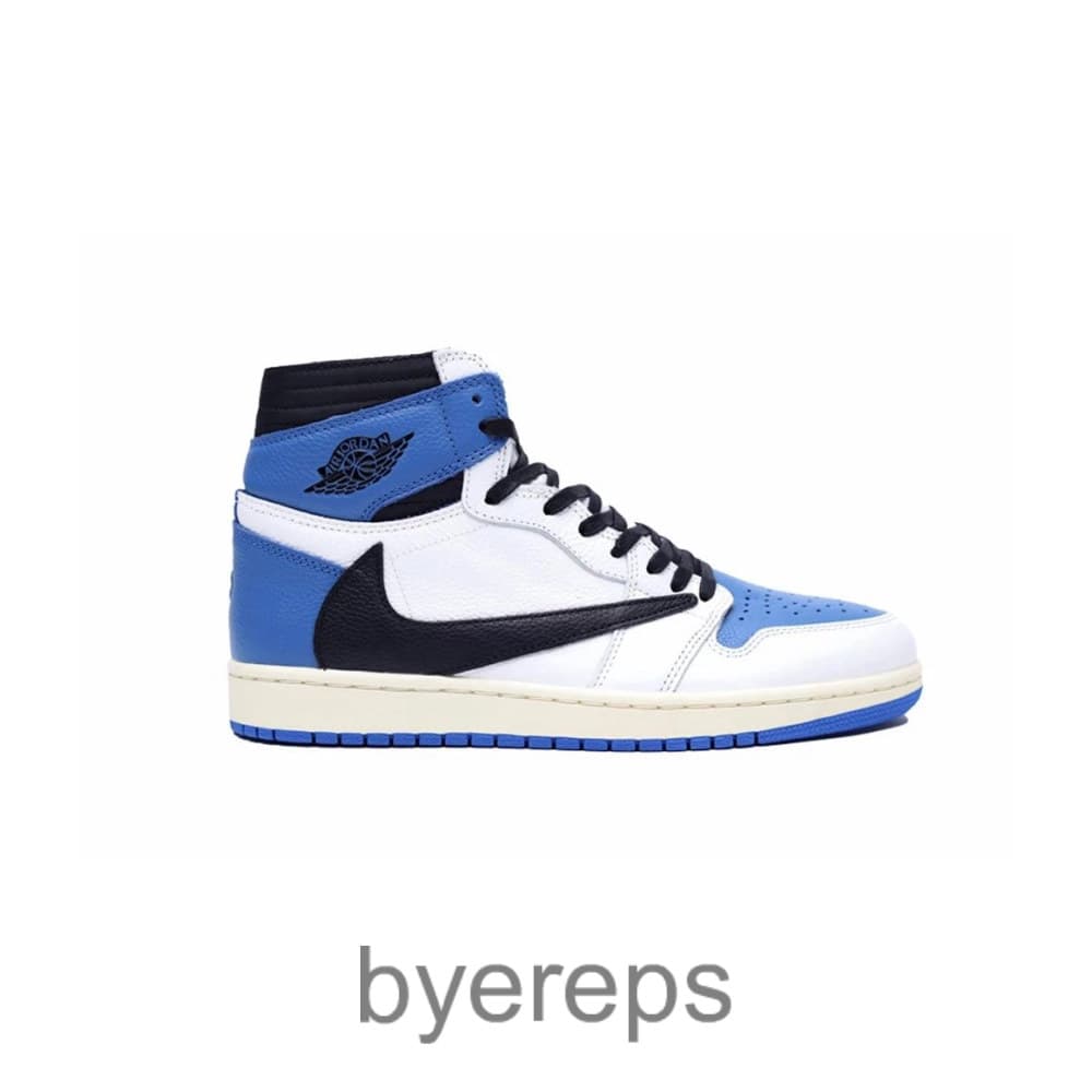 Travis Scott Fragment Design Jordan 1 High