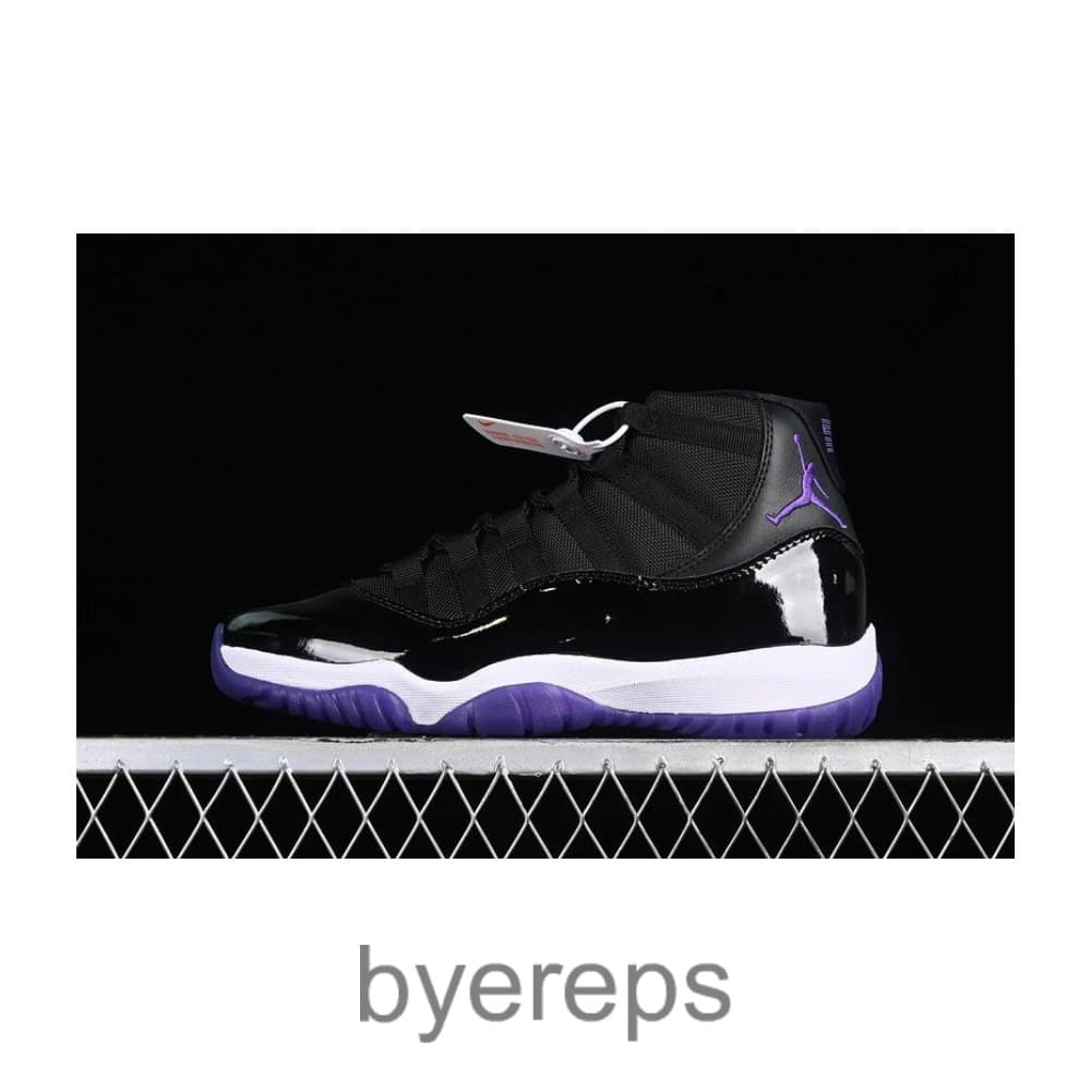 Air Jordan 11 Retro White/Black/Purple