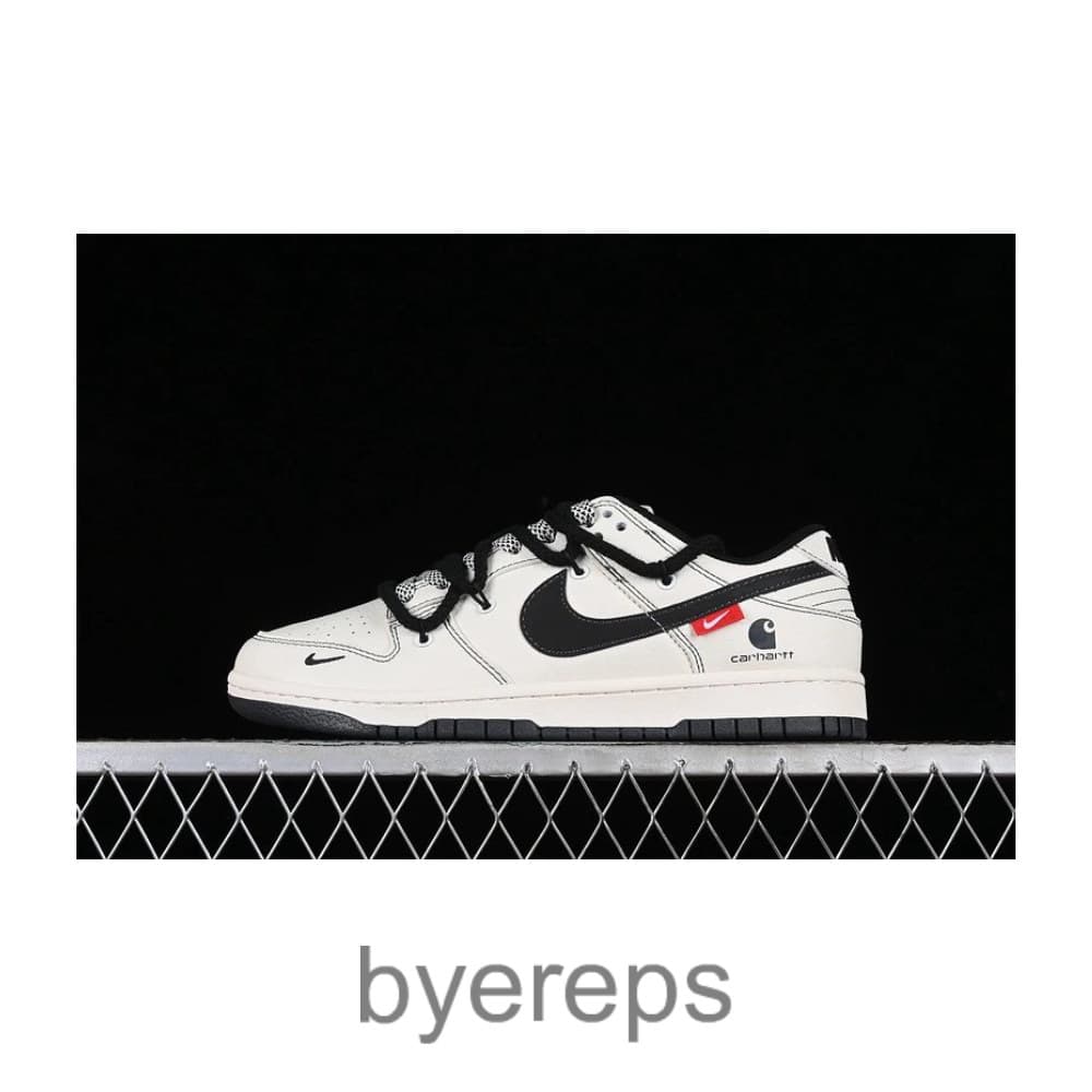 SB Dunk Low White/Black/Red