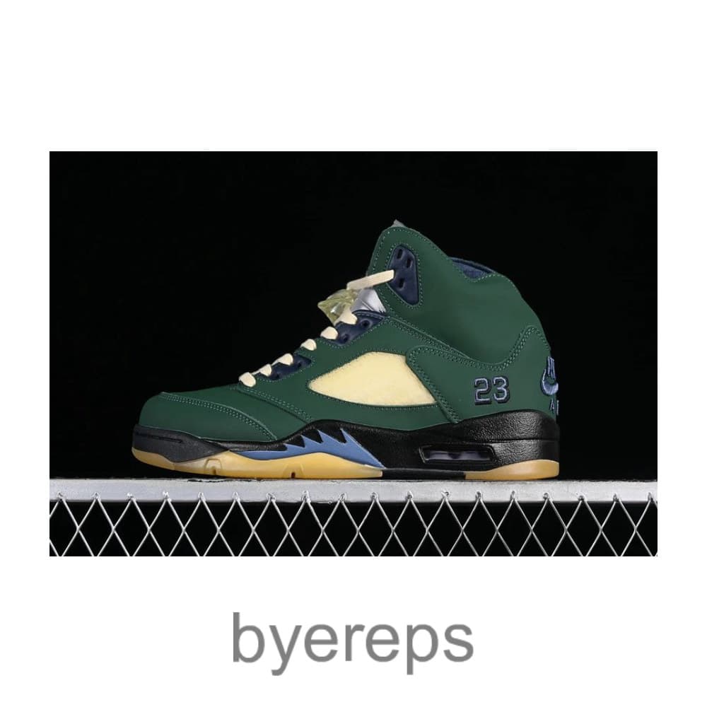 Air Jordan 5 Se Craft Light Orewood Brown Green/Yellow