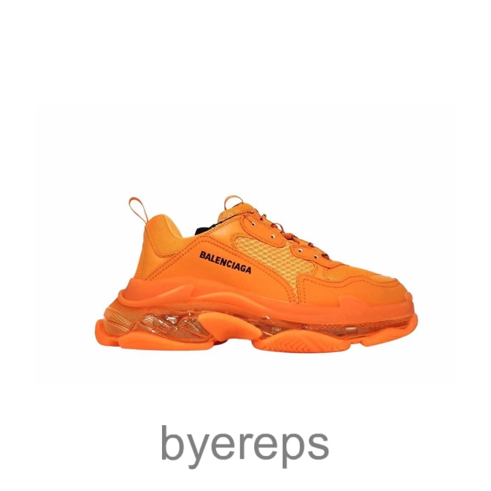 Balenciaga Triple S Snekaer Orange