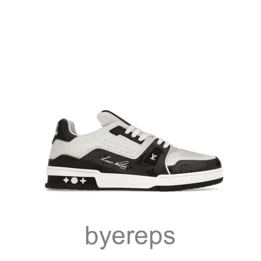Trainer #54 Black White