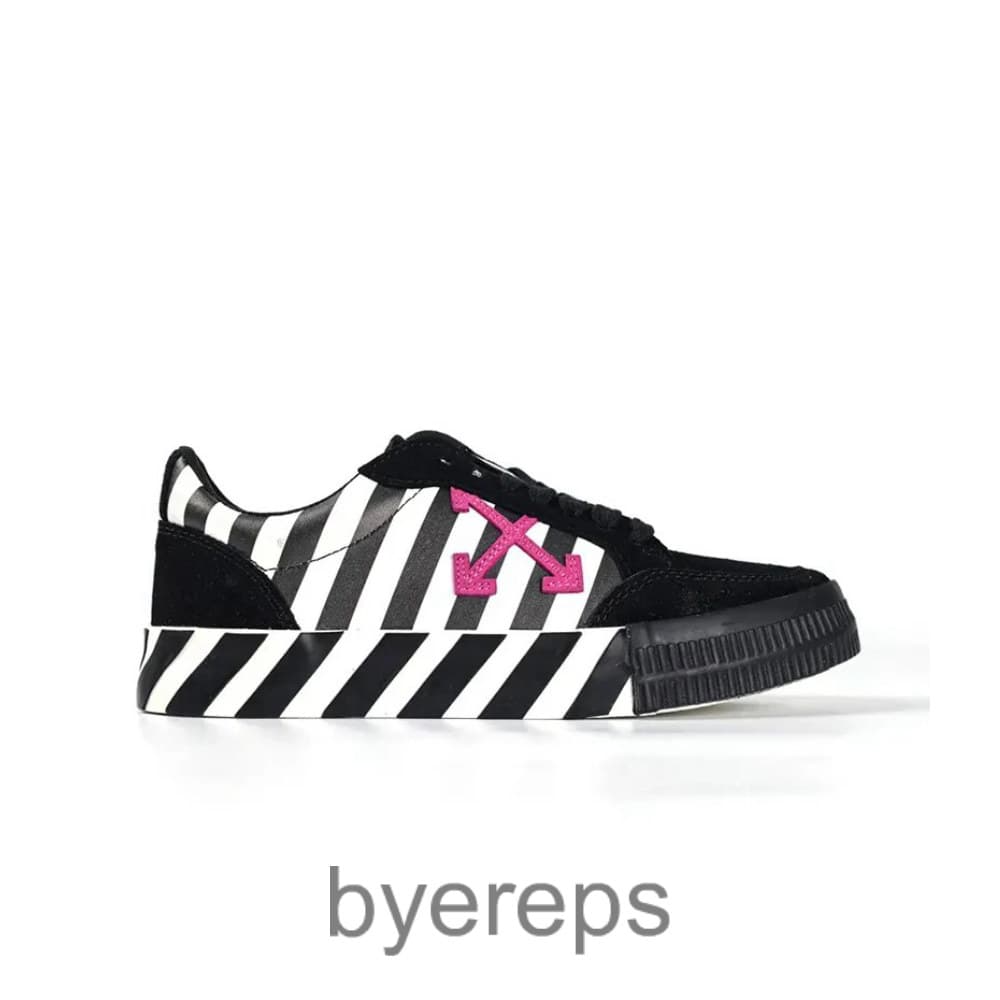 Off White Vulc Low Stripe Violet