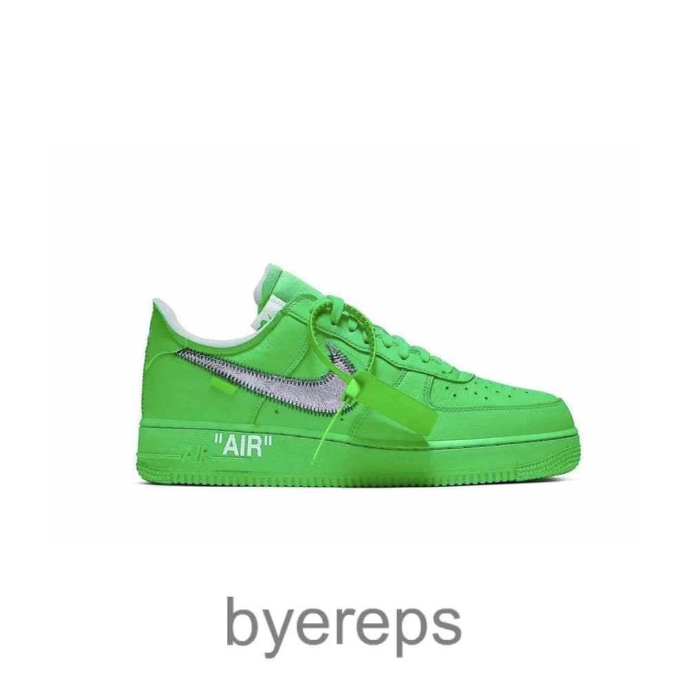 Air Force 1 Low Off-White Light Green Spark Quality