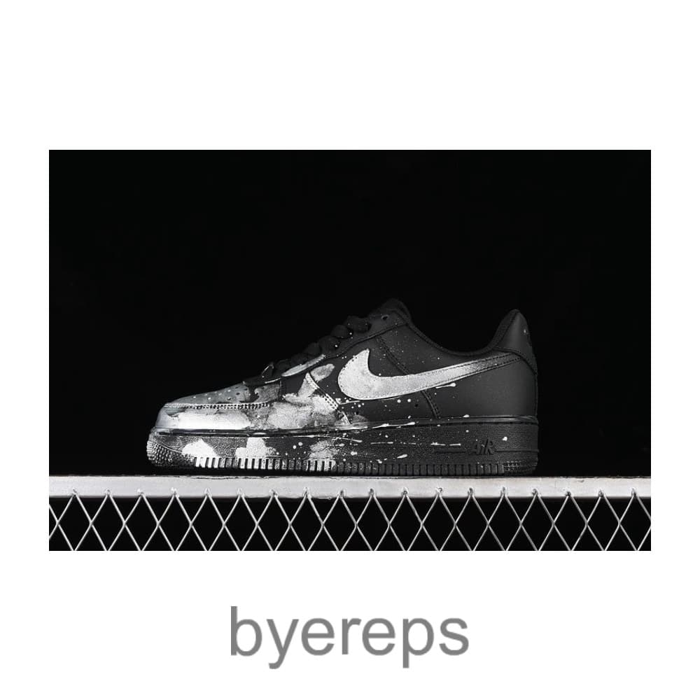 Air Force 1 07 Low Silver/Black