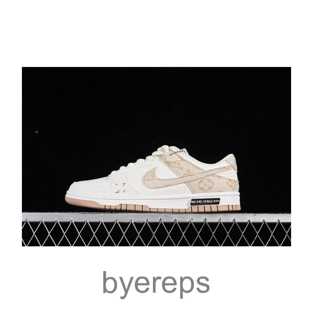SB Dunk Low LV White/Yellow